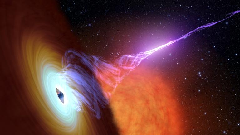 Watch: Something Escaped A Black Hole at almost the Speed of Light and NASA Recorded It
