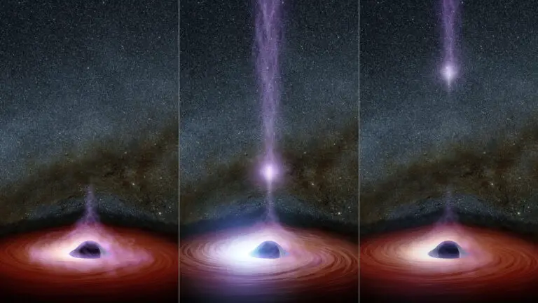 NASA’s Outer Space Telescopes Witness Something Coming Out Of A Black Hole For The First Time In History